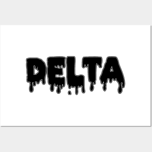 Drippy Delta Posters and Art